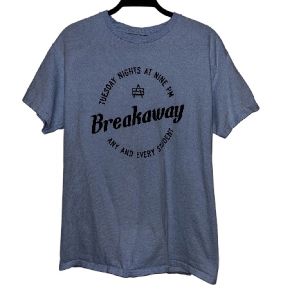 Breakaway Light Blue Graphic Tee